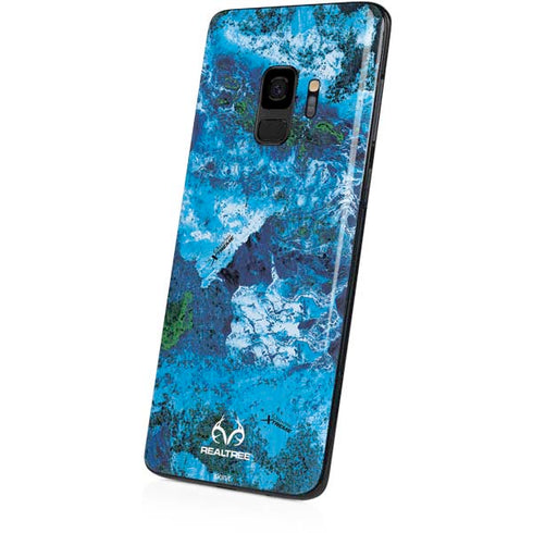 RealTree Xtreme Blue Camo Galaxy S9 Skin